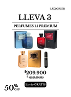 3 perfumes (hawas ice - hawas fire - hawas elixir) + 1 perfumero
