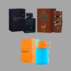 Combo Arabe (Club de Nuit Intense Man + Asad Bourbon + Mandarin Sky)