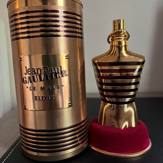 3 PERFUMES + 1 REGALO (le male elixir - le beau le parfum - le male le parfum + 1 Perfumero)