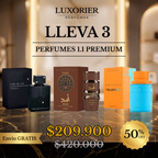 3 PERFUMES + 1 REGALO (Club de Nuit Intense - Asad Bourbon - Mandarin Sky + 1 perfumero)