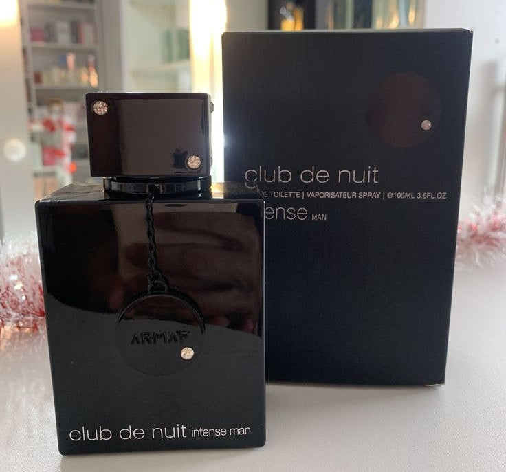 3 PERFUMES + 1 REGALO (Club de Nuit Intense - Asad Bourbon - Mandarin Sky + 1 perfumero)